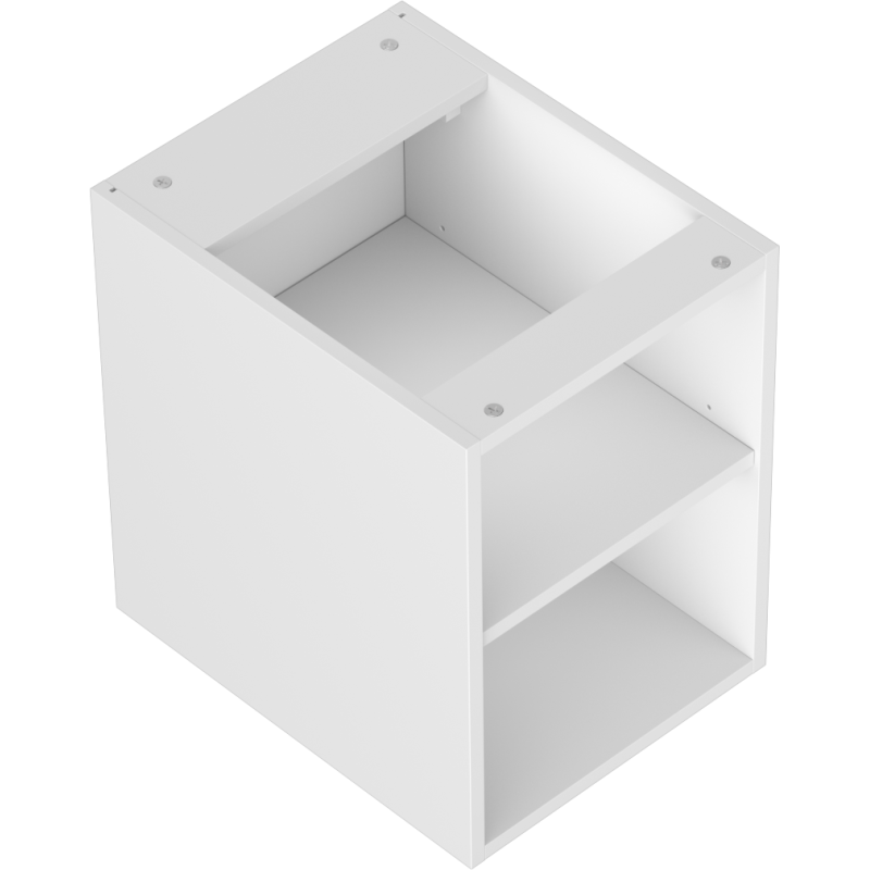 Mexen Box-A open cabinet with shelf 35 cm, white matt - 91AX2-0350-470-0-01