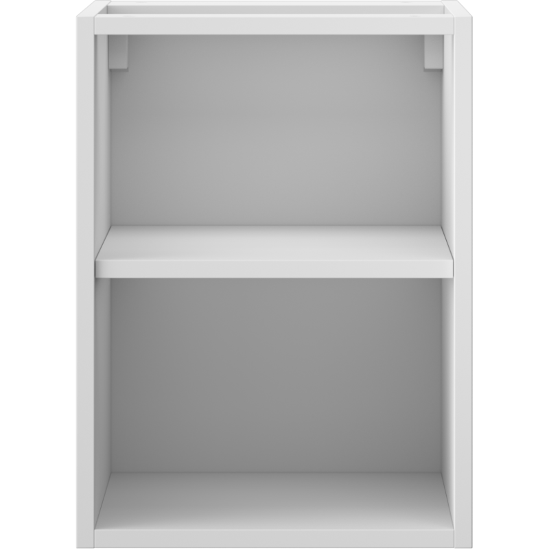 Mexen Box-A open cabinet with shelf 35 cm, white matt - 91AX2-0350-470-0-01