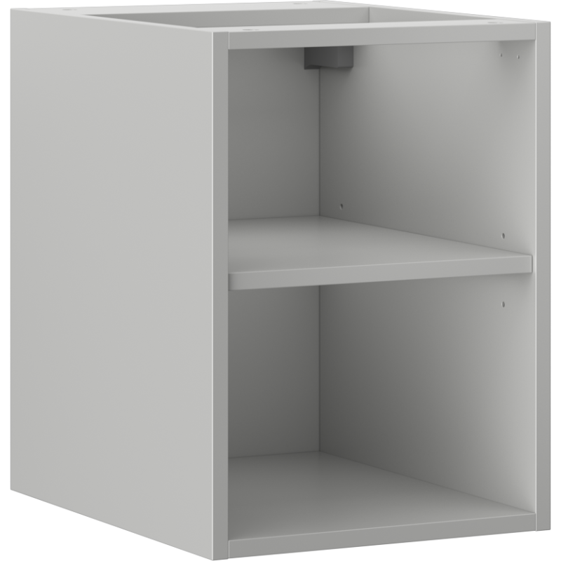 Mexen Box-A open cabinet with shelf 35 cm, matte gray - 91AX2-0350-470-0-62