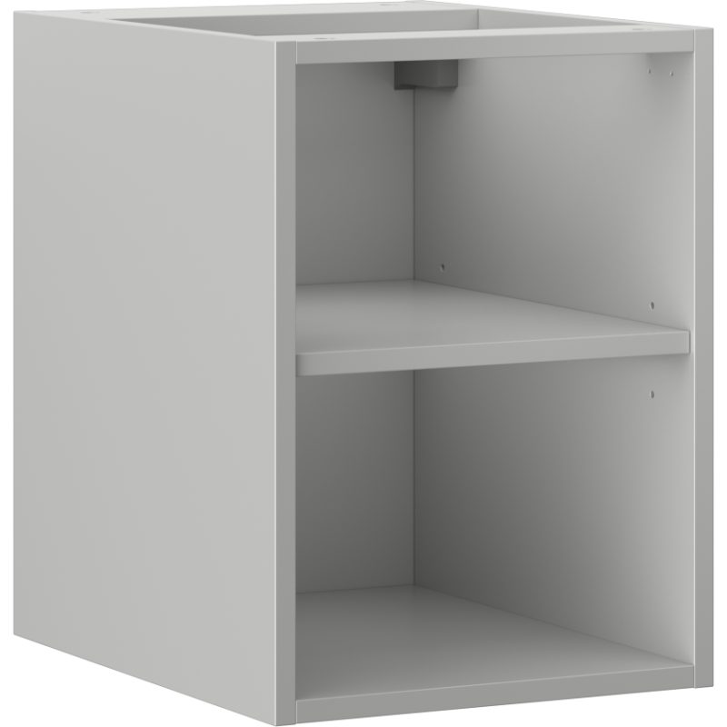 Mexen Box-A open cabinet with shelf 35 cm, matte grey - 91AX2-0350-470-0-62