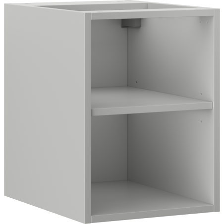 Mexen Box-A open cabinet with shelf 35 cm, matte grey - 91AX2-0350-470-0-62