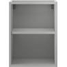 Mexen Box-A open cabinet with shelf 35 cm, matte gray - 91AX2-0350-470-0-62