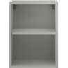 Mexen Box-A open cabinet with shelf 35 cm, matte grey - 91AX2-0350-470-0-62