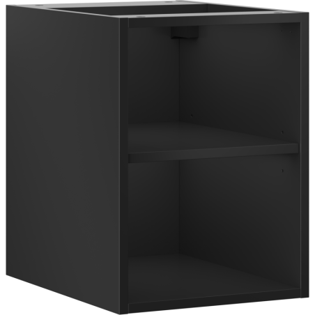 Mexen Box-A Open Cabinet with Shelf 35 cm, Matte Black - 91AX2-0350-470-0-71