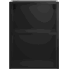 Mexen Box-A Open Cabinet with Shelf 35 cm, Matte Black - 91AX2-0350-470-0-71