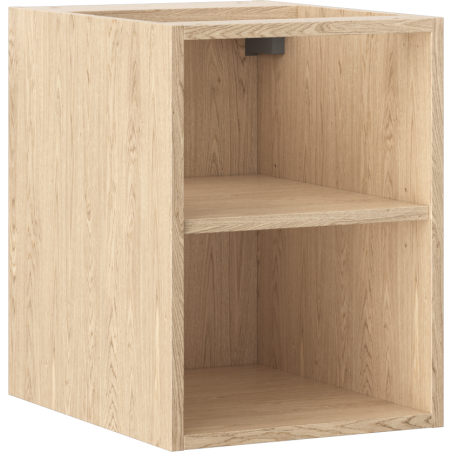 Mexen Box-A open cabinet with shelf 35 cm, oak - 91AX2-0350-470-0-81