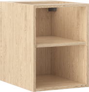 Mexen Box-A open cabinet with shelf 35 cm, oak - 91AX2-0350-470-0-81