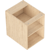 Mexen Box-A open cabinet with shelf 35 cm, oak - 91AX2-0350-470-0-81