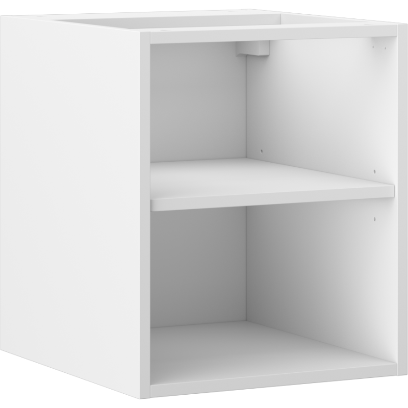 Mexen Box-A open cabinet with shelf 40 cm, white matte - 91AX2-0400-470-0-01