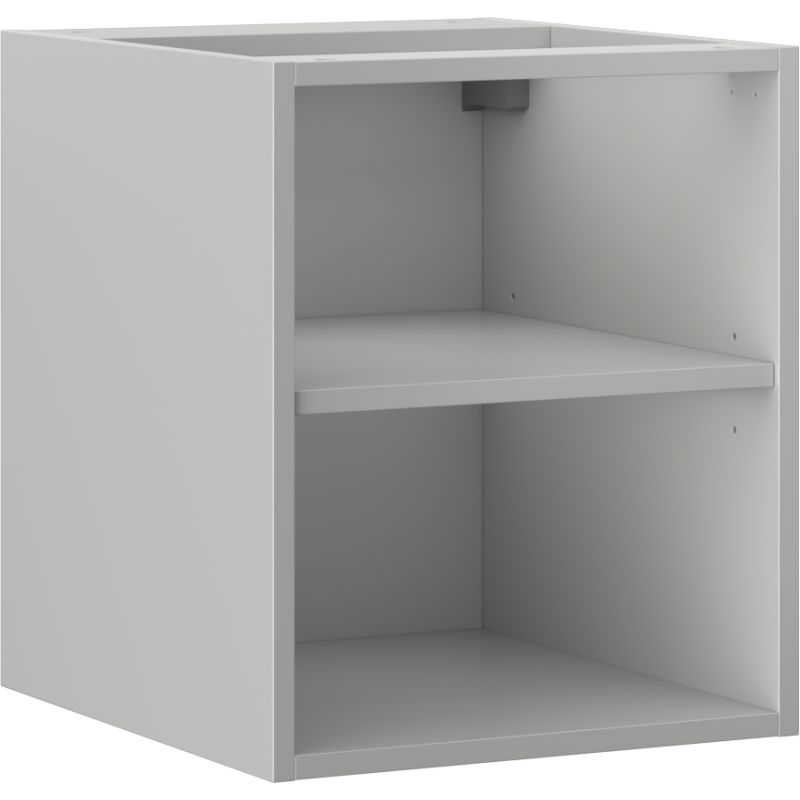 Mexen Box-A open cabinet with shelf 40 cm, matte gray - 91AX2-0400-470-0-62