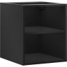 Mexen Box-A open cabinet with shelf 40 cm, black matte - 91AX2-0400-470-0-71