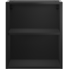 Mexen Box-A open cabinet with shelf 40 cm, black matte - 91AX2-0400-470-0-71