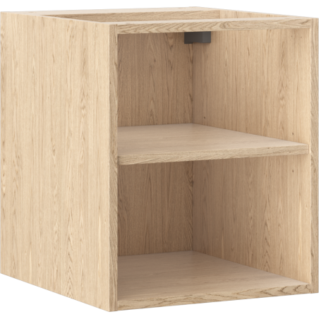 Mexen Box-A open cabinet with shelf 40 cm, oak - 91AX2-0400-470-0-81