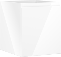 Mexen Orio bathroom cabinet 40 cm, 1 drawer, white gloss - 91A10-04047-1-BF00