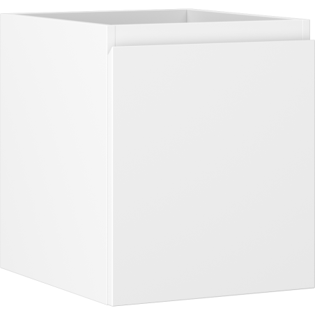 Mexen Orio bathroom cabinet under sink 40 cm, 1 drawer, white matte - 91A10-04047-1-BF01