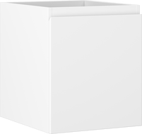Mexen Orio bathroom cabinet under sink 40 cm, 1 drawer, white matte - 91A10-04047-1-BF01