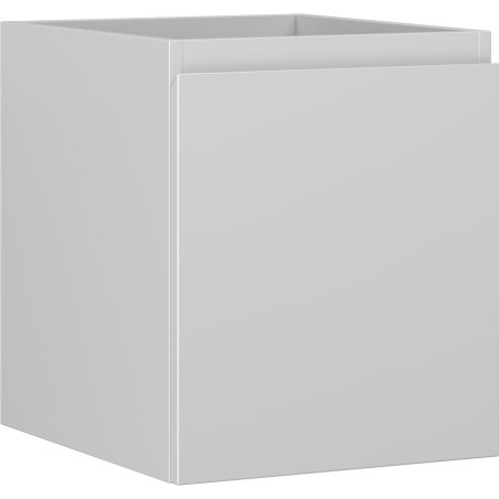 Mexen Orio bathroom cabinet under sink 40 cm, 1 drawer, gray matte - 91A10-04047-1-BF62