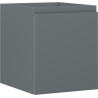 Mexen Orio bathroom cabinet for washbasin 40 cm, 1 drawer, matte graphite - 91A10-04047-1-BF66