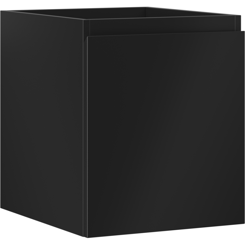 Mexen Orio bathroom cabinet under-sink 40 cm, 1 drawer, black matte - 91A10-04047-1-BF71