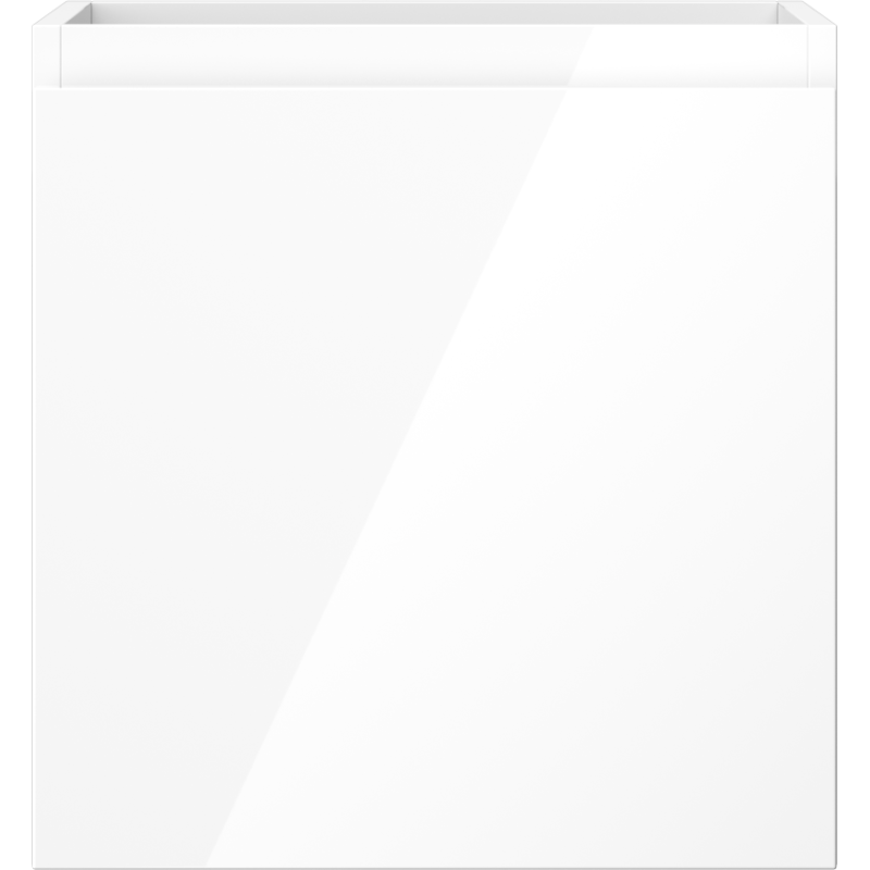 Mexen Orio bathroom cabinet for washbasin 45 cm, 1 drawer, white gloss - 91A10-04547-1-BF00