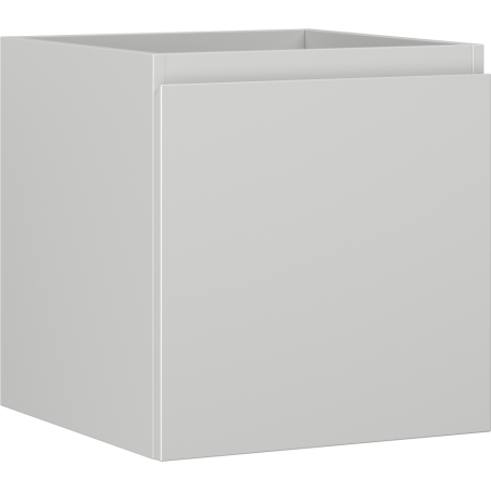 Mexen Orio bathroom vanity unit 45 cm, 1 drawer, matte gray - 91A10-04547-1-BF62