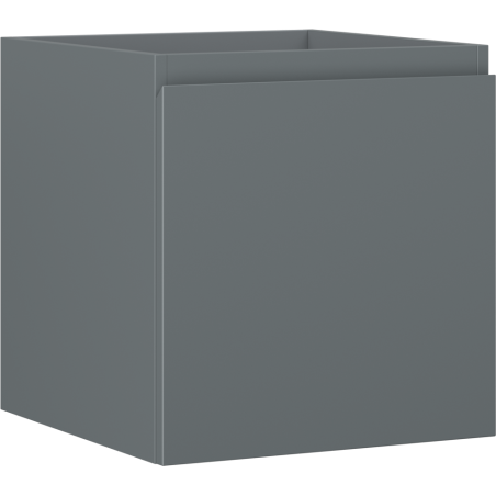 Mexen Orio bathroom cabinet under sink 45 cm, 1 drawer, matte graphite - 91A10-04547-1-BF66