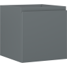 Mexen Orio bathroom cabinet under sink 45 cm, 1 drawer, matte graphite - 91A10-04547-1-BF66