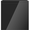 Mexen Orio bathroom cabinet under sink 45 cm, 1 drawer, black gloss - 91A10-04547-1-BF70