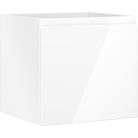 Mexen Orio bathroom cabinet under sink 50 cm, 1 drawer, white gloss - 91A10-05047-1-BF00