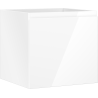 Mexen Orio bathroom cabinet under sink 50 cm, 1 drawer, white gloss - 91A10-05047-1-BF00