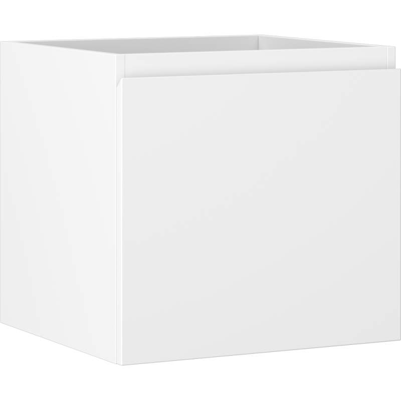 Mexen Orio bathroom cabinet for washbasin 50 cm, 1 drawer, white matte - 91A10-05047-1-BF01