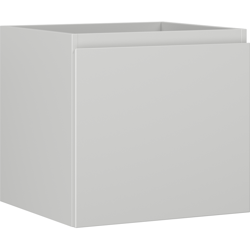 Mexen Orio bathroom cabinet for washbasin 50 cm, 1 drawer, matte grey - 91A10-05047-1-BF62