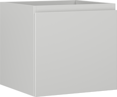 Mexen Orio bathroom cabinet for washbasin 50 cm, 1 drawer, matte grey - 91A10-05047-1-BF62