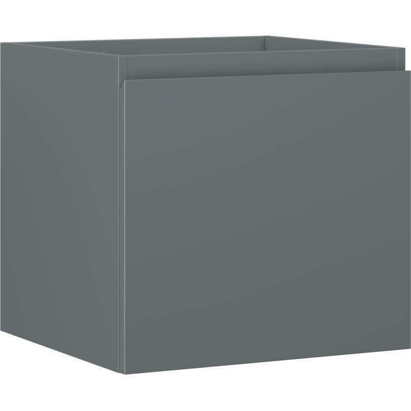 Mexen Orio 50 cm Bathroom Cabinet, 1 Drawer, Matte Graphite - 91A10-05047-1-BF66