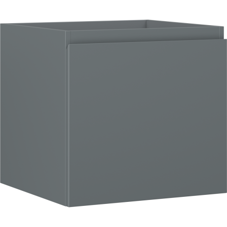 Mexen Orio bathroom cabinet under-sink 50 cm, 1 drawer, graphite matte - 91A10-05047-1-BF66