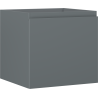 Mexen Orio 50 cm Bathroom Cabinet, 1 Drawer, Matte Graphite - 91A10-05047-1-BF66