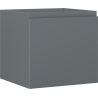 Mexen Orio bathroom cabinet under-sink 50 cm, 1 drawer, graphite matte - 91A10-05047-1-BF66