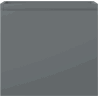 Mexen Orio bathroom cabinet under-sink 50 cm, 1 drawer, graphite matte - 91A10-05047-1-BF66