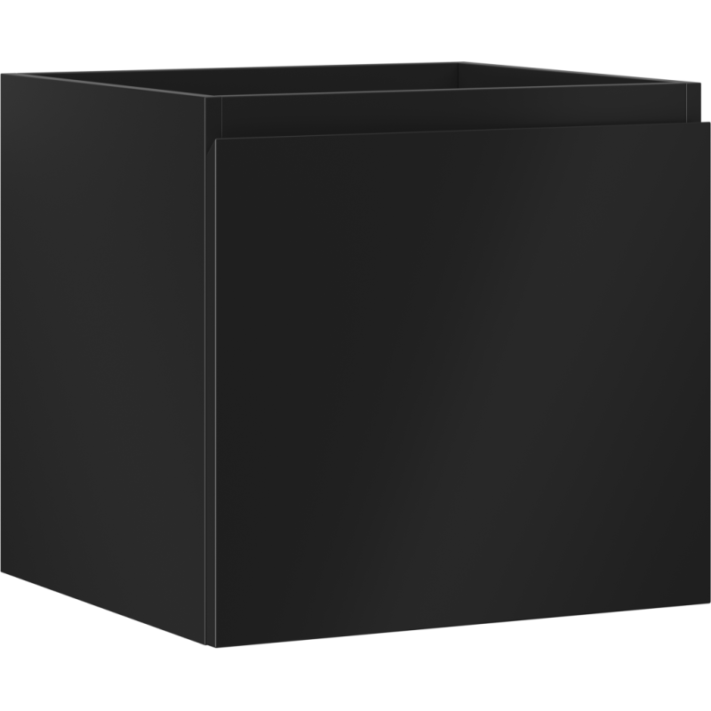 Mexen Orio bathroom cabinet under sink 50 cm, 1 drawer, black matte - 91A10-05047-1-BF71