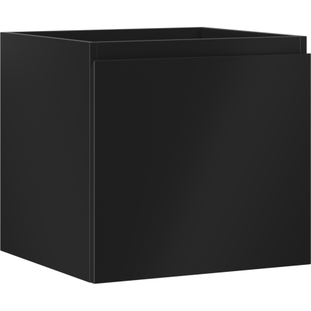 Mexen Orio bathroom cabinet under sink 50 cm, 1 drawer, black matte - 91A10-05047-1-BF71