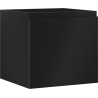 Mexen Orio bathroom cabinet under sink 50 cm, 1 drawer, black matte - 91A10-05047-1-BF71