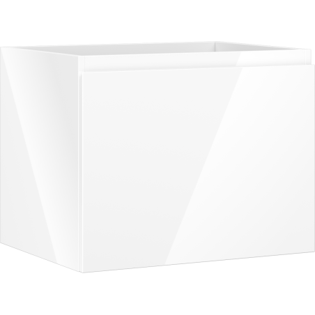 Mexen Orio bathroom cabinet under the sink 60 cm, 1 drawer, white gloss - 91A10-06047-1-BF00