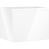 Mexen Orio bathroom cabinet under the sink 60 cm, 1 drawer, white gloss - 91A10-06047-1-BF00