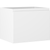 Mexen Orio bathroom cabinet under the sink 60 cm, 1 drawer, matte white - 91A10-06047-1-BF01