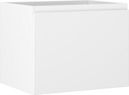 Mexen Orio bathroom cabinet under the sink 60 cm, 1 drawer, matte white - 91A10-06047-1-BF01