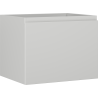 Mexen Orio bathroom cabinet under sink 60 cm, 1 drawer, gray matte - 91A10-06047-1-BF62
