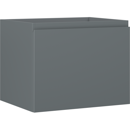 Mexen Orio bathroom cabinet for washbasin 60 cm, 1 drawer, matte graphite - 91A10-06047-1-BF66