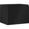 Mexen Orio bathroom cabinet 60 cm, 1 drawer, black matte - 91A10-06047-1-BF71