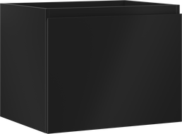 Mexen Orio bathroom cabinet 60 cm, 1 drawer, black matte - 91A10-06047-1-BF71