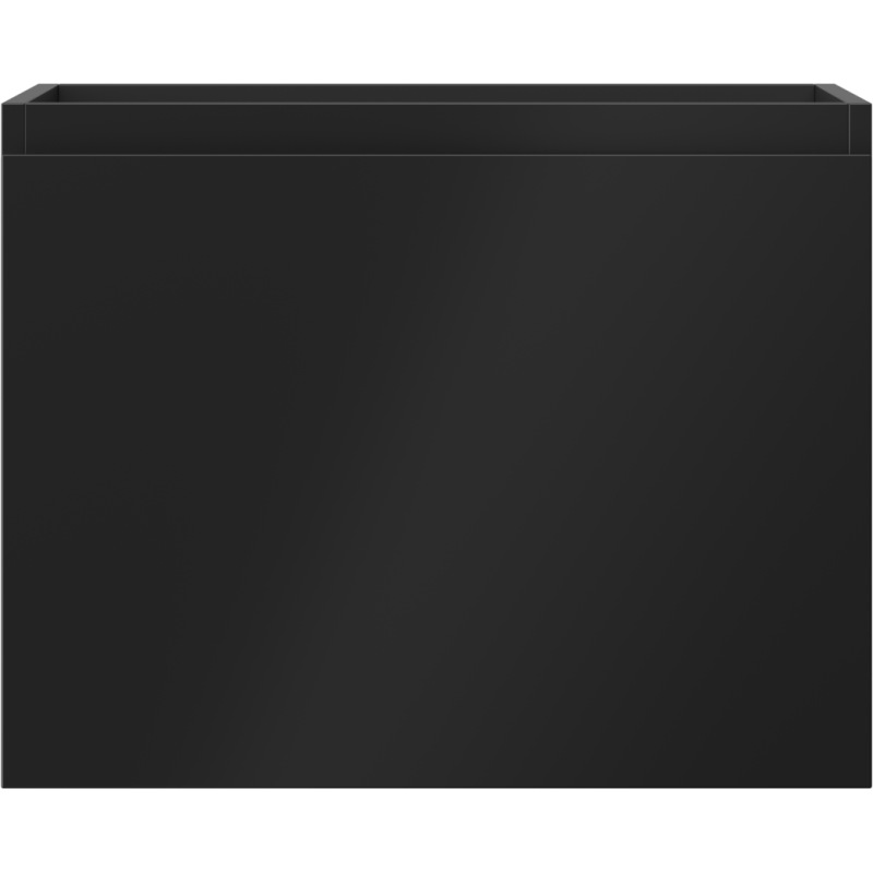 Mexen Orio bathroom cabinet under sink 60 cm, 1 drawer, black matte - 91A10-06047-1-BF71